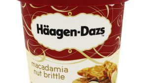 Häagen-Dazs Eiscreme Macadamia Nut Brittle, 500 ml