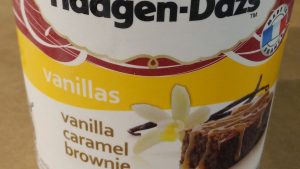 Häagen-Dazs Eiscreme Vanilla Caramel Brownie, 500 ml