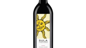 indian red wine, 0,75 l
