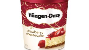 Häagen-Dazs icecream strawberry cheesecake, 500 ml